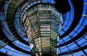 Travel photography:The Reichstag glass cupola, Germany