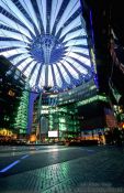 Travel photography:The Sony Centre on the Potsdamer Platz, Germany