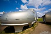 Travel photography:Giant football boots near the Hauptbahnhof, Germany