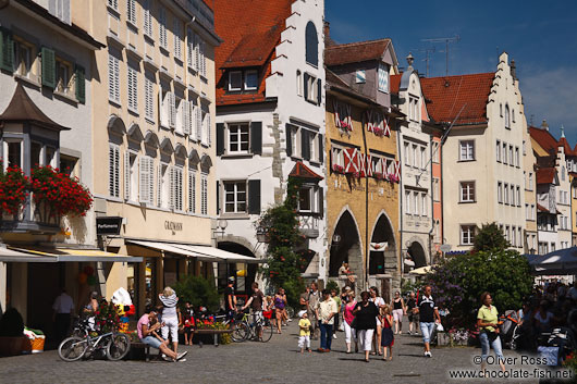 The Maximilianstrasse in Lindau 