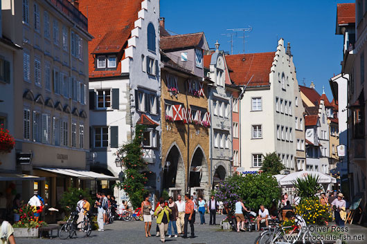 Maximilian street in Lindau 