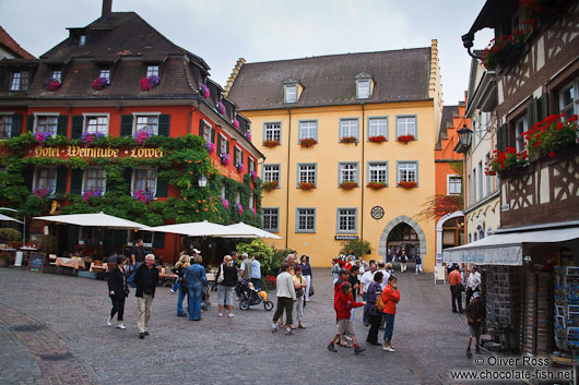 Town square in Meersburg 