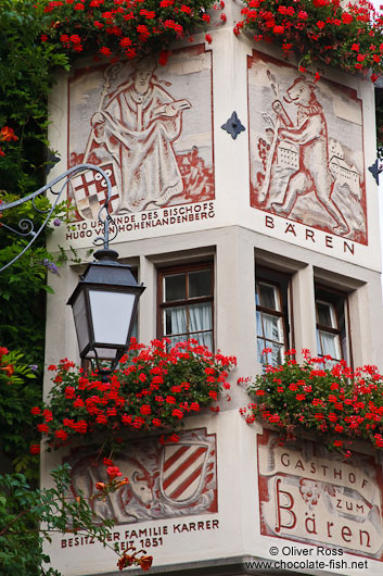 Facade detail in Meersburg 
