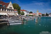 Travel photography:Lindau harbour, Germany