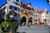 Travel photography:Lindau houses, Germany