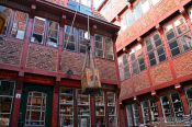 Travel photography:Old market in Hamburg, Germany