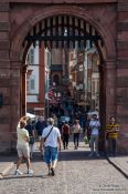 Travel photography:The city gate in Heidelberg, Germany
