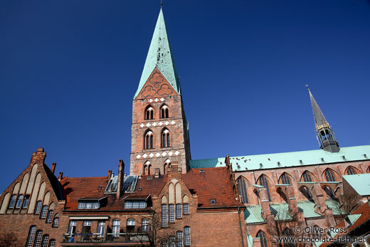 St. Mary´s church (Marienkireche) in Lübeck
