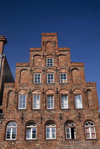 House facade in Lübeck