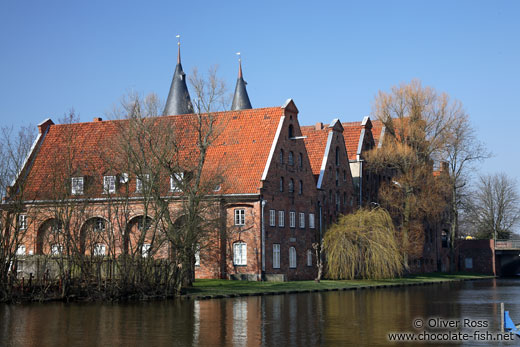 Lübeck river view