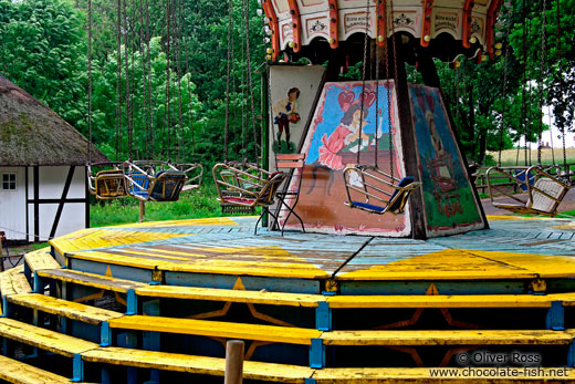Old merry-go-round (carousel)