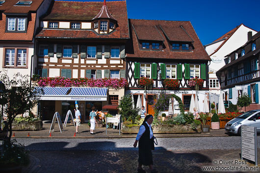 Half-timbered houses in Gengenbach 