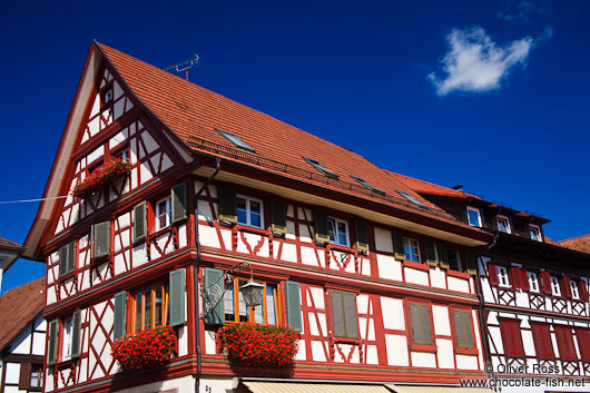 Half-timbered house in Gengenbach 