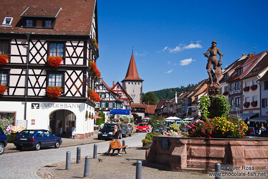 Main town square in Gengenbach