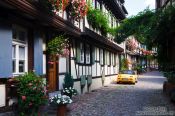 Travel photography:Street and houses in Gengenbach , Germany