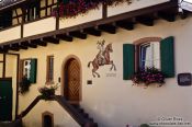 Travel photography:House `Zur alten Post´ in Gengenbach , Germany
