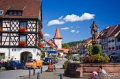 Travel photography:Main town square in Gengenbach, Germany