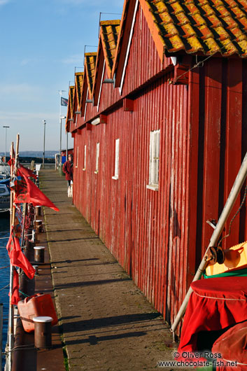 Laboe boat houses