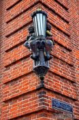 Travel photography:Old street light in Plön, Germany