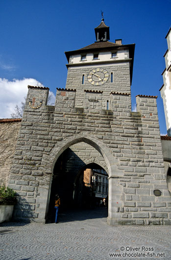 Bodan city gate in Constance (Konstanz)