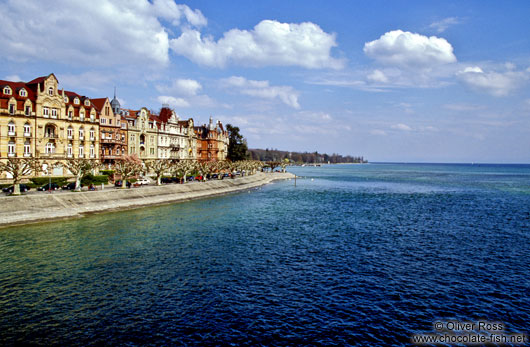 The Seestrasse in Constance (Konstanz)