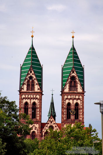 The Herz-Jesu (Heart of Jesus) church in Freiburg