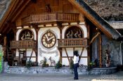 Travel photography:Giant Cuckoo Clock in the Black Forest, Germany