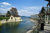 Travel photography:City park in Constance (Konstanz), Germany