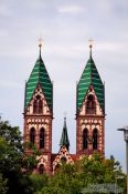 Travel photography:The Herz-Jesu (Heart of Jesus) church in Freiburg, Germany