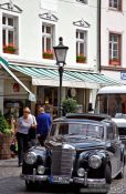 Travel photography:Old Mercedes in Freiburg, Germany