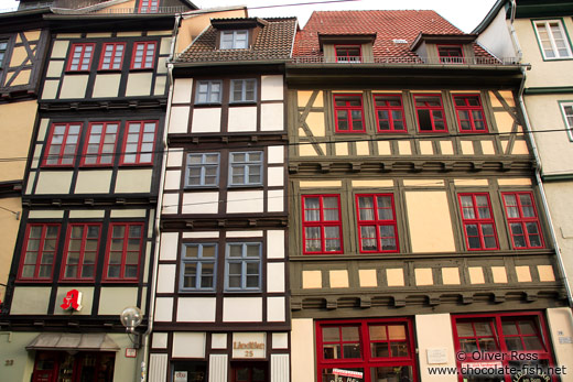 Traditional houses in Erfurt