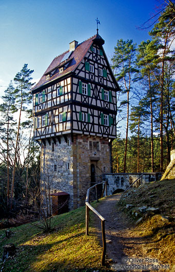 The Herzogstuhl near the Rieseneck hunting grounds