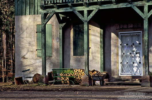 Forest house near the Rieseneck hunting grounds