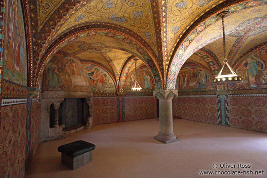 The Elisabethkemenate (Elisabeth`s chamber) on the Wartburg Castle