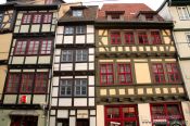 Travel photography:Traditional houses in Erfurt, Germany