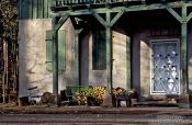 Travel photography:Forest house near the Rieseneck hunting grounds, Germany