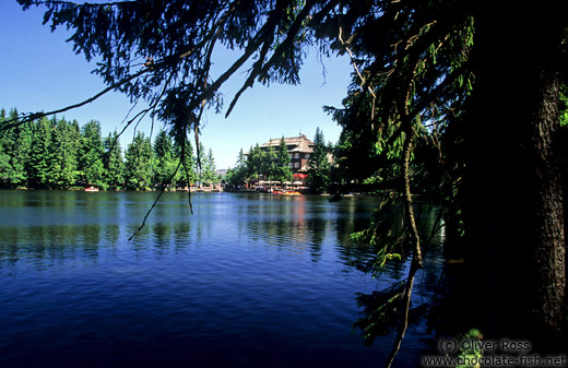 The Lake Mummelsee in the Black Forest