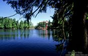 Travel photography:The Lake Mummelsee in the Black Forest, Germany