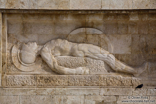 The Monument of the Unknown Soldier in Athens - Tsolias