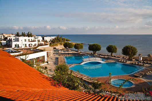 View from the Creta Maris Hotel in Heronisos