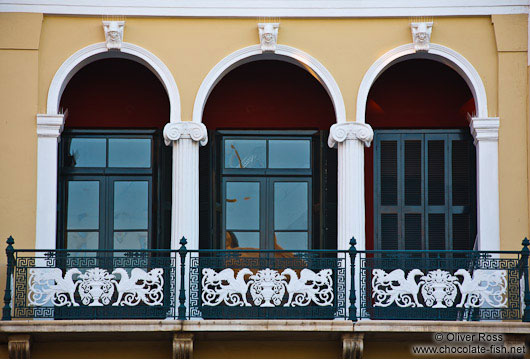 Facade detail in Iraklio (Heraklion)