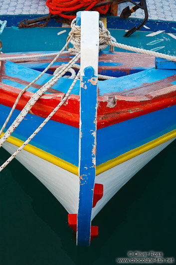Boat in Iraklio (Heraklion) harbour