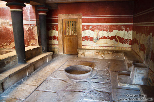 The Throne Room in Knossos