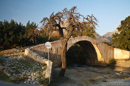 Old Venetian bridge near Preveli