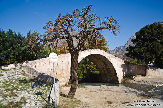 Old Venetian bridge near Preveli