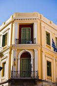 Travel photography:Facade in Iraklio (Heraklion), Grece