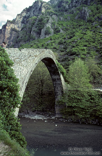 Ancient bridge in Konitsa