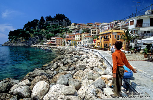 Parga waterfront