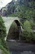 Travel photography:Ancient bridge in Konitsa, Greece