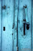 Travel photography:Door in Papigko, Greece